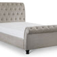 Bed - Fabric Bed Ravello Deep Button Scroll Bed