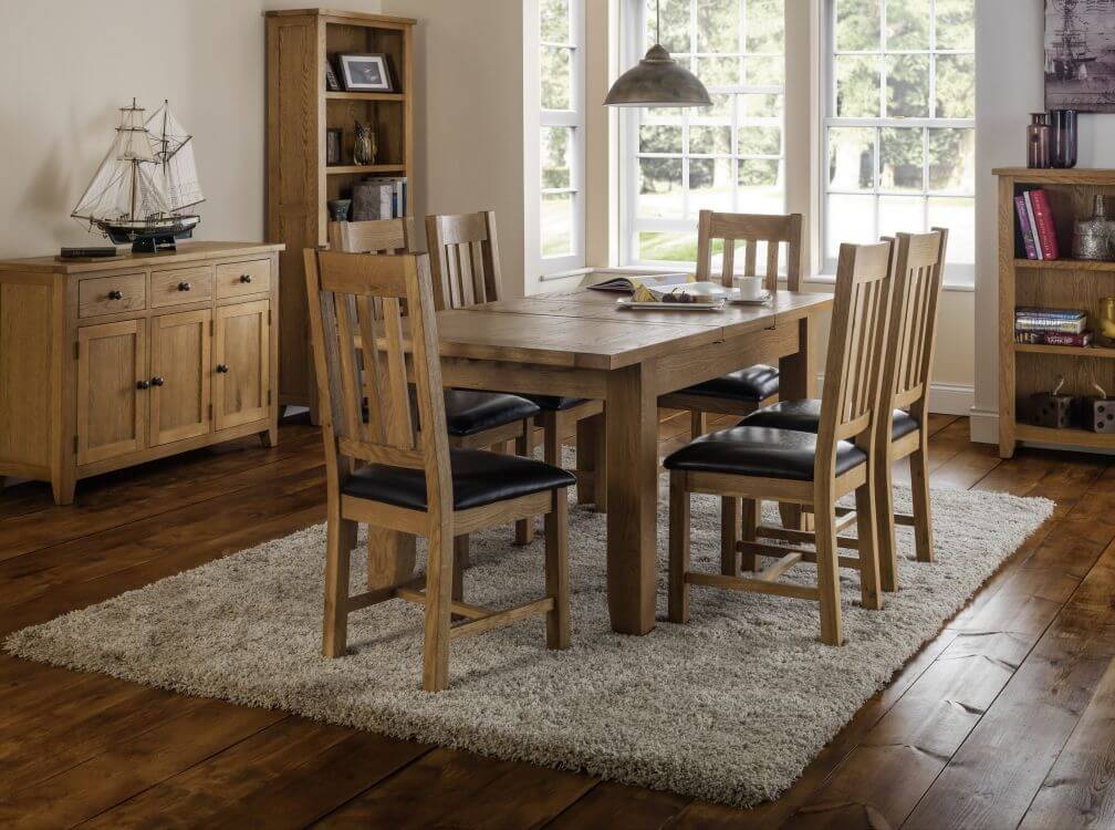 Dining Table - Astoria Extending Oak Dining Table