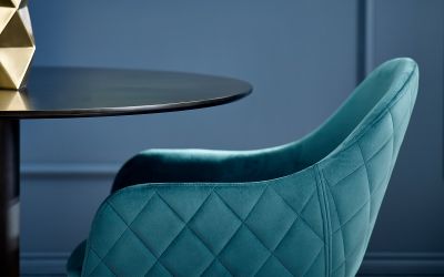 Dining Chair Lima Dining Chair - Teal Velvet