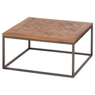 Coffee Table - Hoxton Collection Coffee Table With Parquet Top