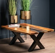 Coffee Table - Live Edge Collection River Coffee Table