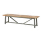 Bench - Nordic Grey Collection Dining Bench