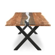 Dining Table - Live Edge Collection Large River Dining Table