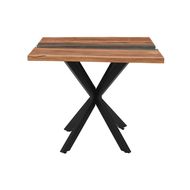 Dining Table - Live Edge Collection Square River Dining Table