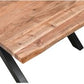 Dining Table - Live Edge Collection Large Square Dining Table