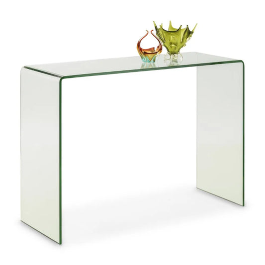 Console Table - Amalfi Bent Glass Console Table