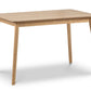 Dining Table - Boden Oak Veneer Rectangular Table