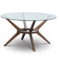 DINING TABLE - Chelsea Round Glass Table