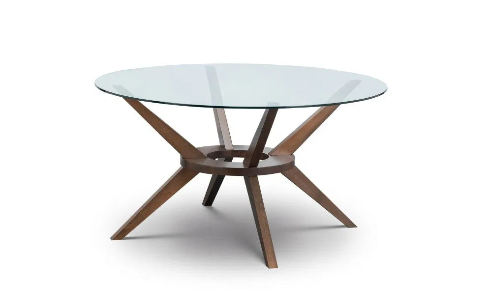 DINING TABLE - Chelsea Round Glass Table