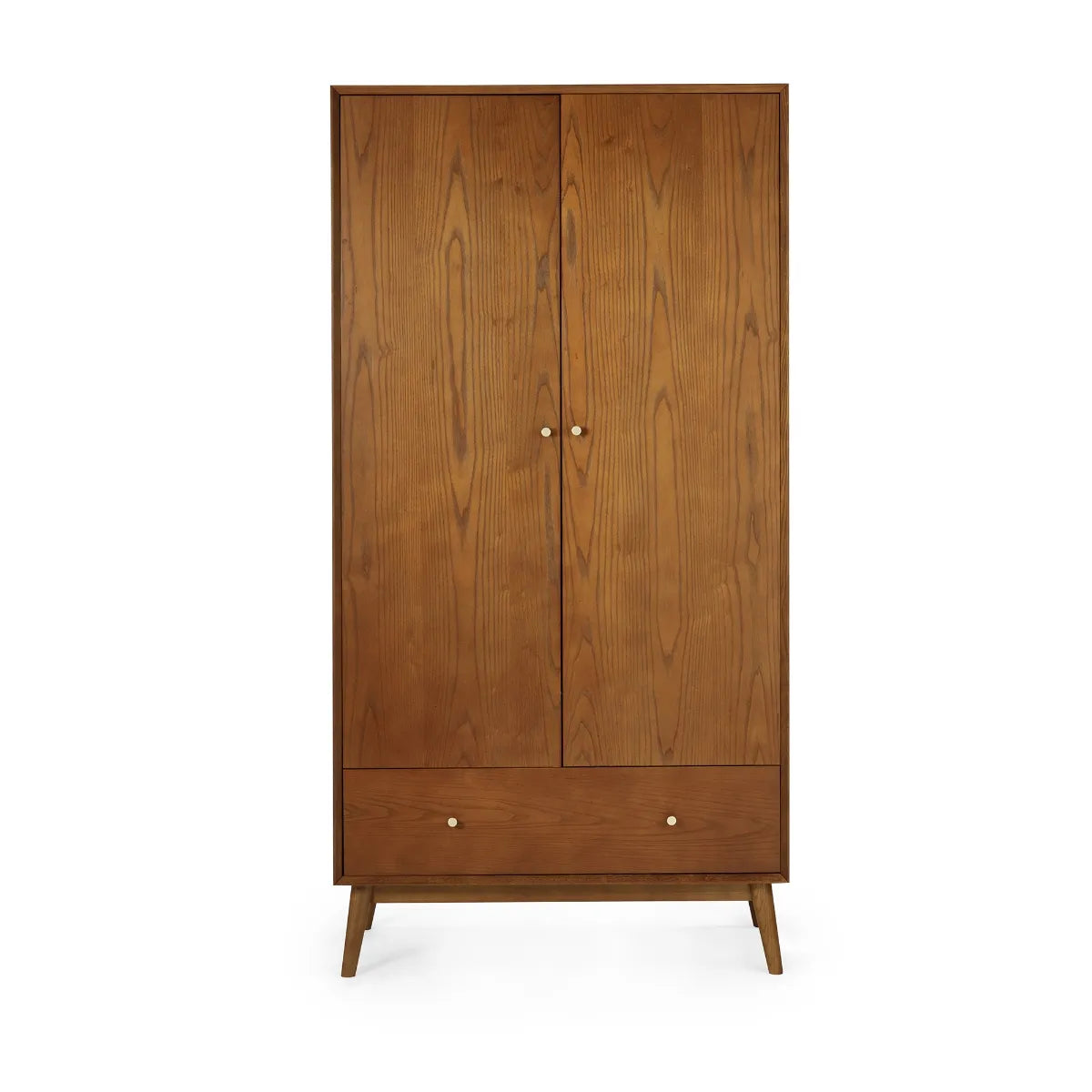 Wardrobe - Lowry 2 Door 1 Drawer Wardrobe