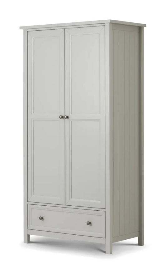 Wardrobe - Maine 2 Door Combination Wardrobe