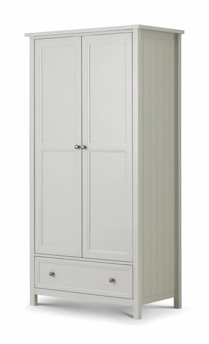 Wardrobe - Maine 2 Door Combination Wardrobe