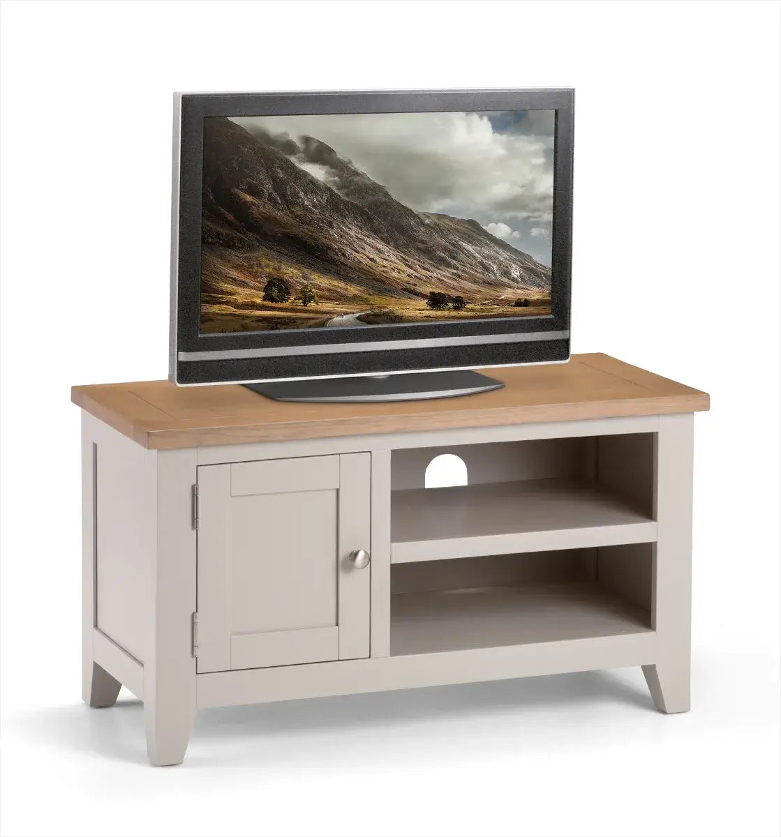 TV Unit - Richmond TV Unit - Elephant GreyPale Oak