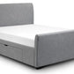 Bed - Fabric Bed - Capri Fabric Bed with 2 Drawers