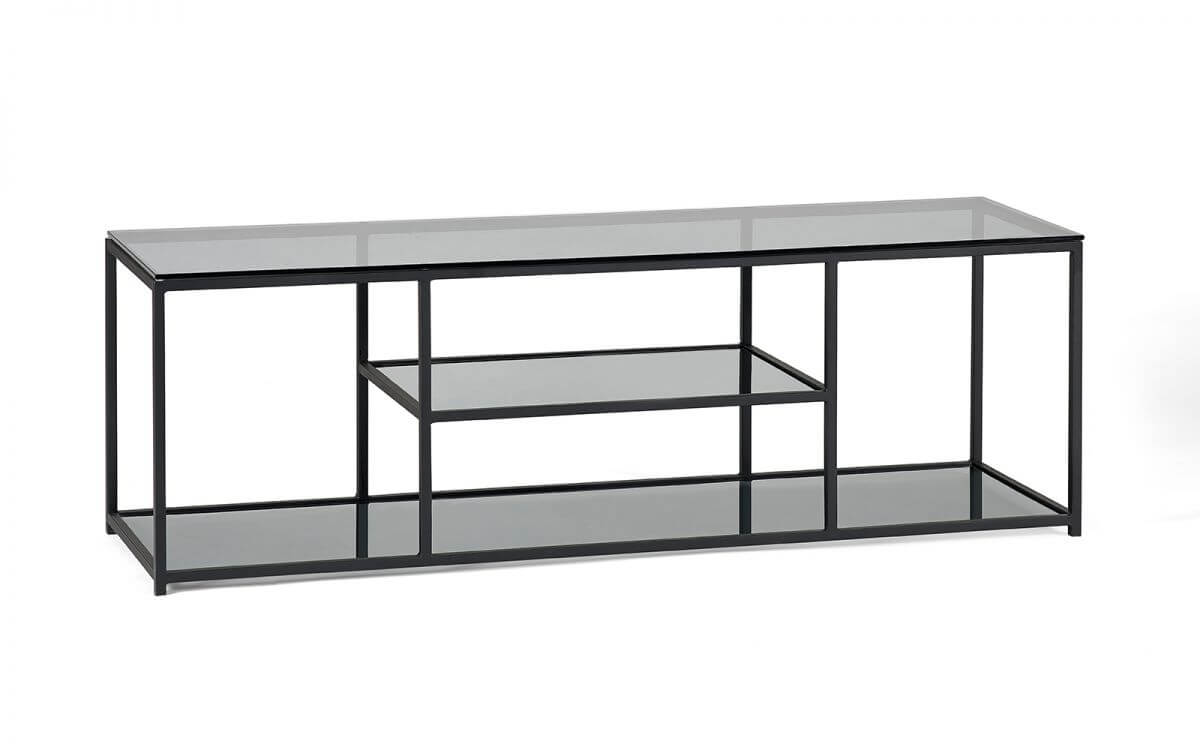 TV Unit - Chicago TV Unit - Smoked Glass