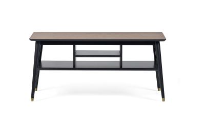 TV Stand Findlay Media Unit - Walnut & Black