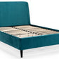 Bed - Fibric Bed- Frida Curved Velvet Bed