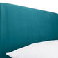 Bed - Fibric Bed- Frida Curved Velvet Bed