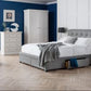 Bed - Fabric Bed - FULLERTON 4 DRAWER BED