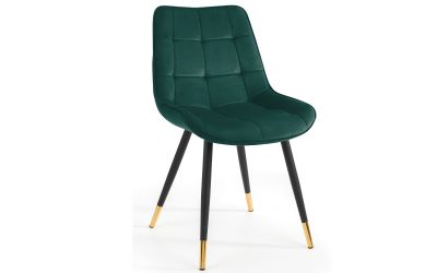 Dining Chair  Hadid Dining Chair - Grey & Green