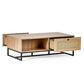 Coffee Table-Padstow-coffee-table-oak-black