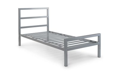 Beds Metal Bed  Soto Metal Bed - Silver