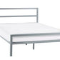 Beds Metal Bed  Soto Metal Bed - Silver