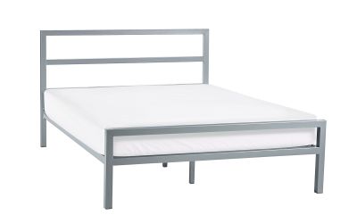 Beds Metal Bed  Soto Metal Bed - Silver