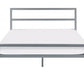 Beds Metal Bed  Soto Metal Bed - Silver