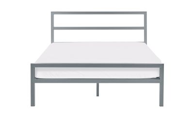 Beds Metal Bed  Soto Metal Bed - Silver