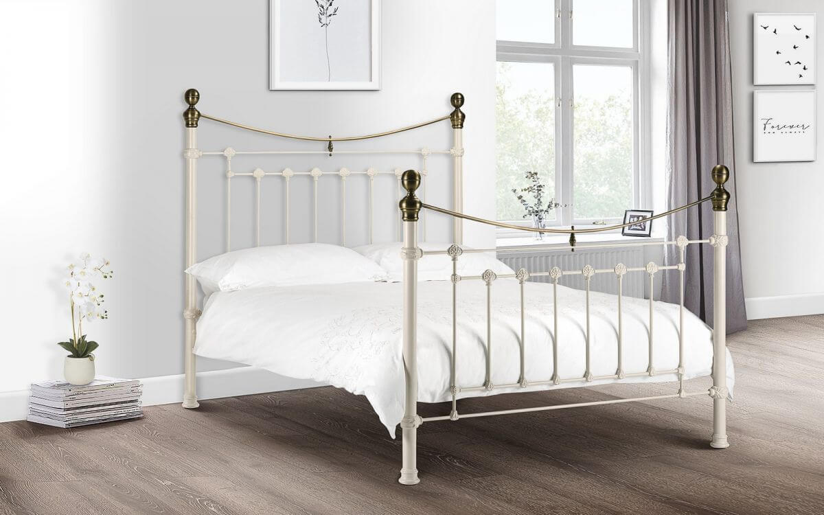 Beds Metallic Bed - Victoria Bed