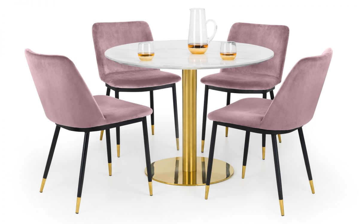 Table Sets - Palermo Round Pedestal Table &  Chairs