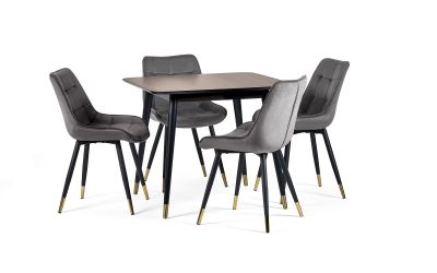 Dining Set - Findlay Square Table & 4 Chairs