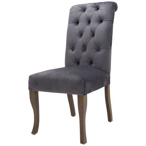 Dining Chair - Knightsbridge Roll Top Dining Chair