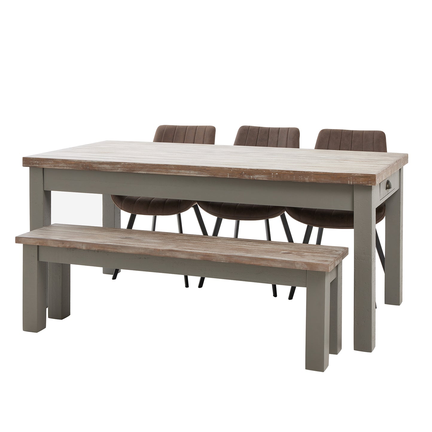 Dining Table - The Oxley Collection Dining Table With Two Drawers