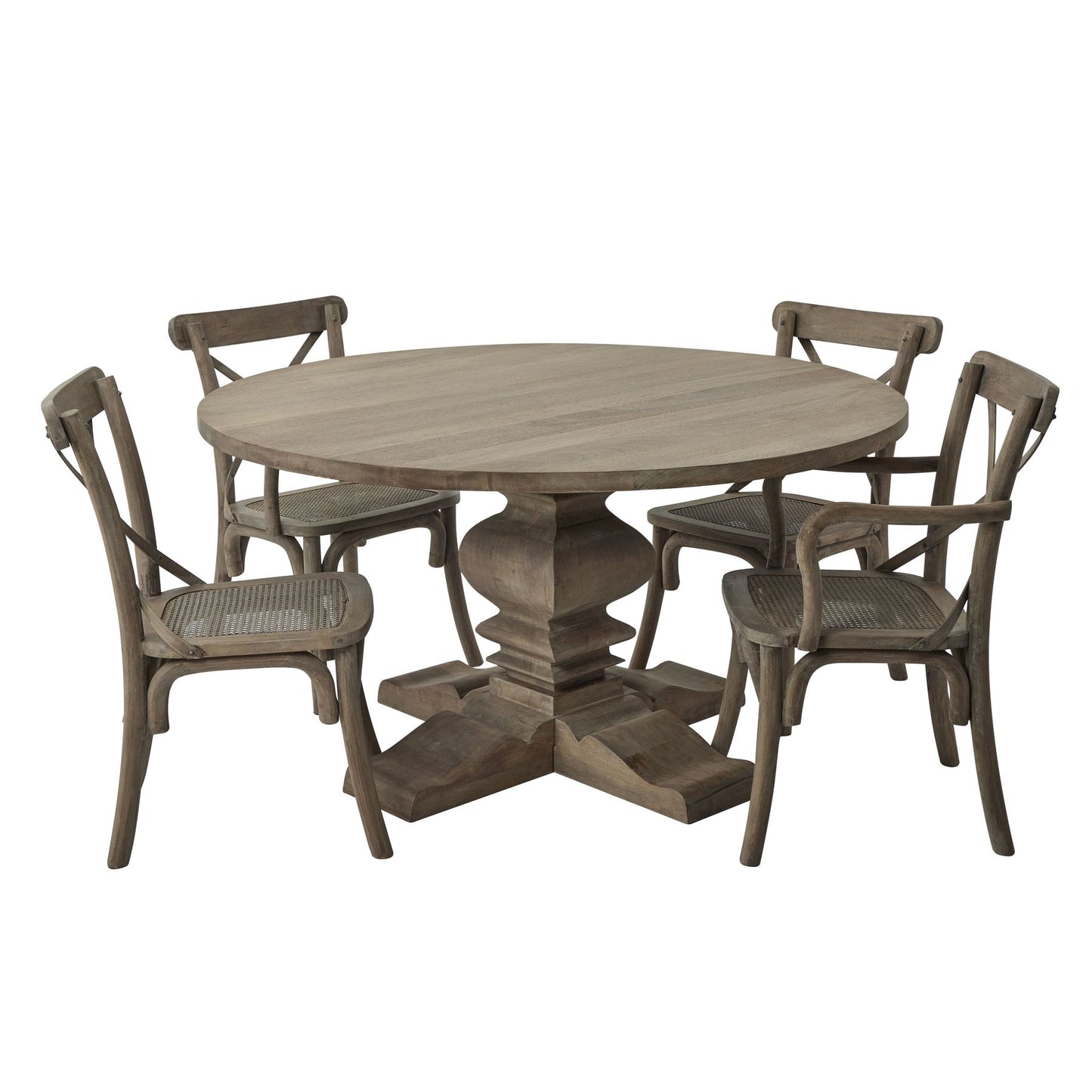 Dining Tables - Copgrove Collection Round Pedestal Dining Table _ From Hill Interiors