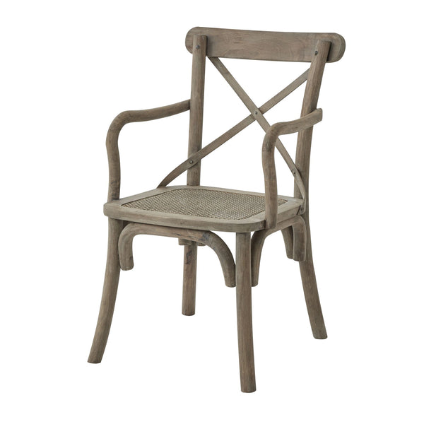 Dining Chair - Copgrove Collection Cross Back Chair With Fabric Seat