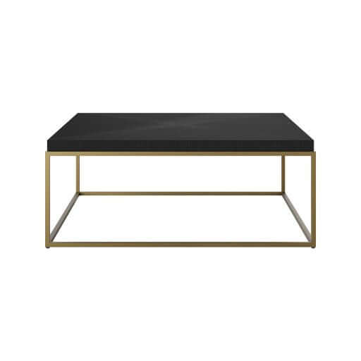 Coffee Table  - Norton Coffee Table Black square coffee table