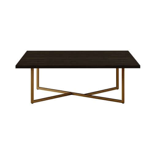 Coffee Table - Overbury Coffee Table Rectangular chocolate brown coffee table