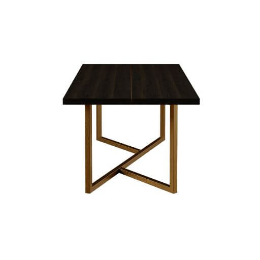 Dining Table -   Overbury Dining Table Rectangular chocolate brown dining table
