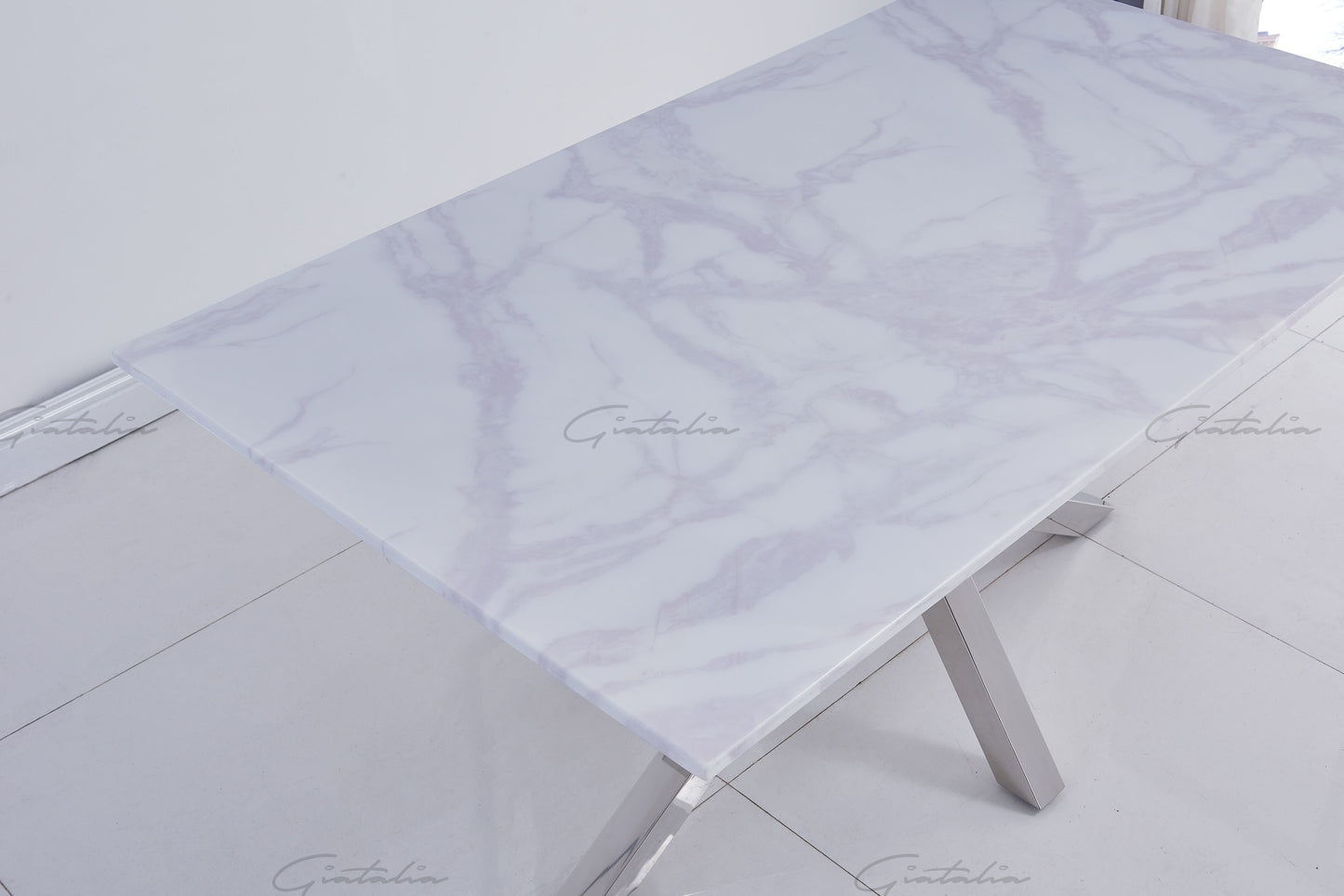 Dining Table - Riviera White 160cm Table DT-4000 - On Sale Now !!