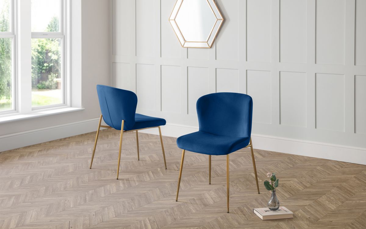 Dining Chair - Harper Dining Chair - Blue