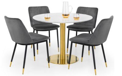 Table Sets - Palermo Round Pedestal Table &  Chairs